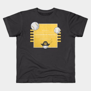 Pittsburgh Pirates for baseball lovers 2022 season Kids T-Shirt